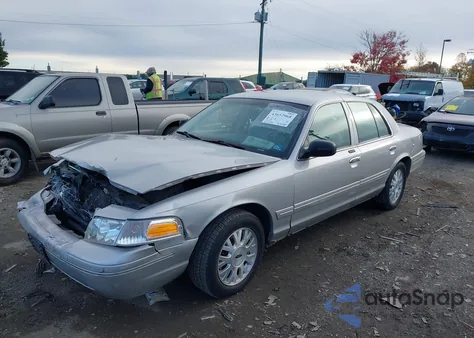 2004 Ford Crown Victoria Lx from USA, damaged, VIN 2FAFP74W64X129693